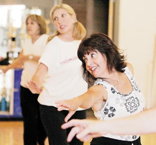 Dance aerobics makes exercise fun  