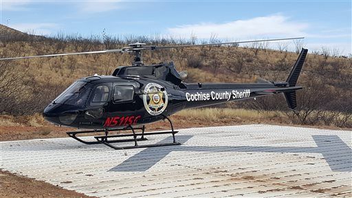 Cochise County Sheriff's Office gets new helicopter