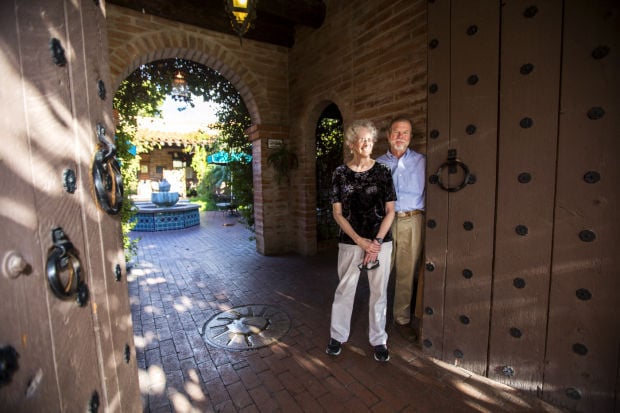 Suzie and Todd Horst at Tohono Chul Park