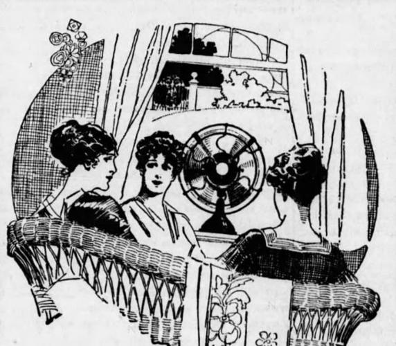 Tucson Gas, Electric Light and Power Co. fan ad