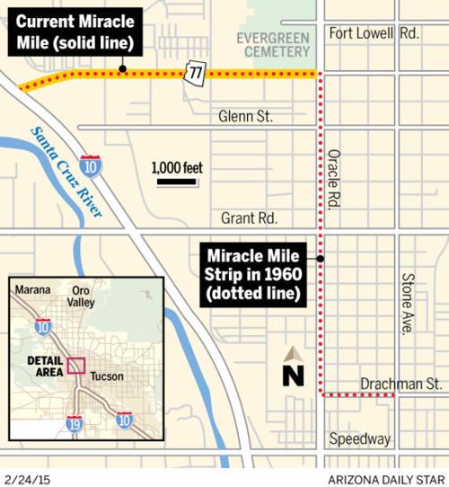 Miracle Mile Map