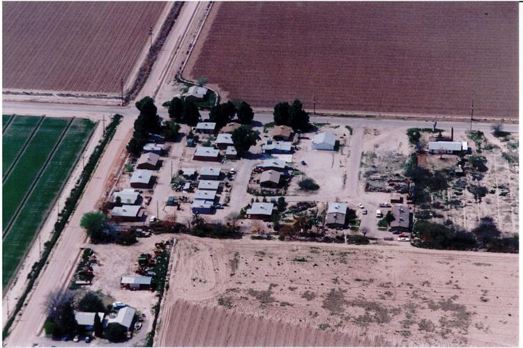 The "new" Yoeme village in Marana