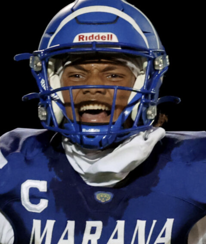 Dezmen Roebuck | Marana High School football | 2024 headshot