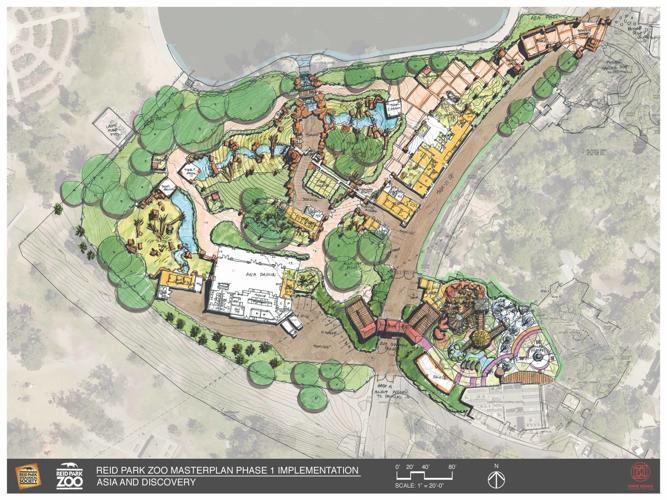 Reid Park Zoo Asia overhead