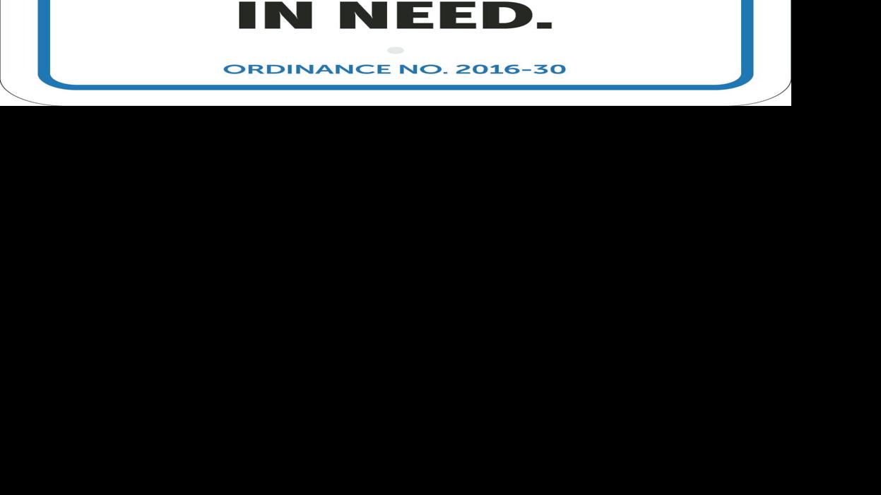 Pima County plans antipanhandling sign