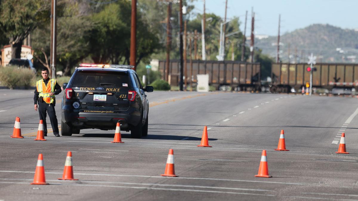 Train/Pedestrian collision