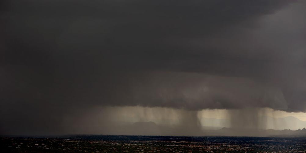 October rain and hail storms