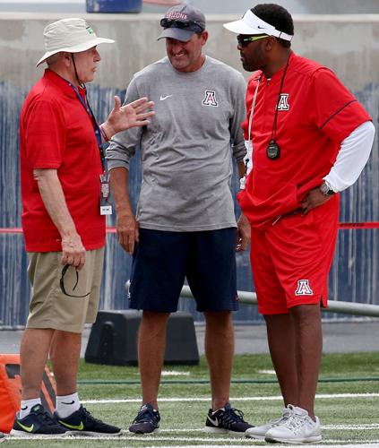 Arizona Wildcats football practice