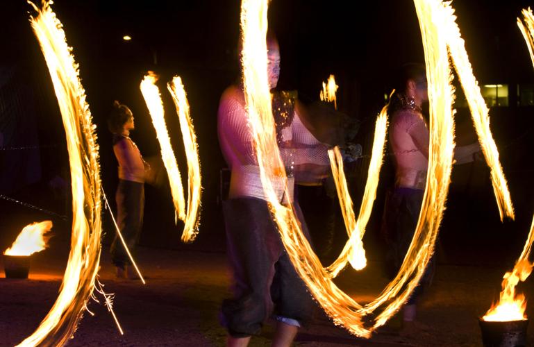 Friday, March 31 — Watch a pyrotechnic fish tale