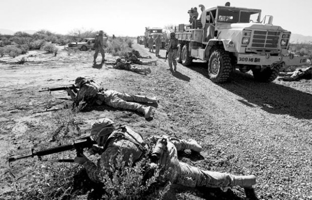 Intelligence GIs get crash course in battle  