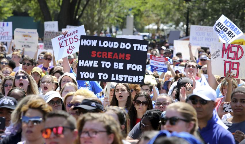 Student Gun Protests Florida