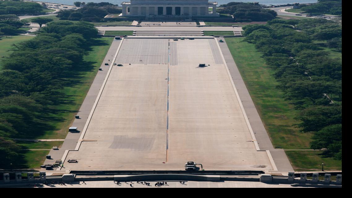 Lincoln Memorial Reflecting Pool gets $1.5M restoration