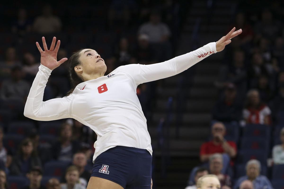 ua volleyball: nov 18 UCLA at Arizona