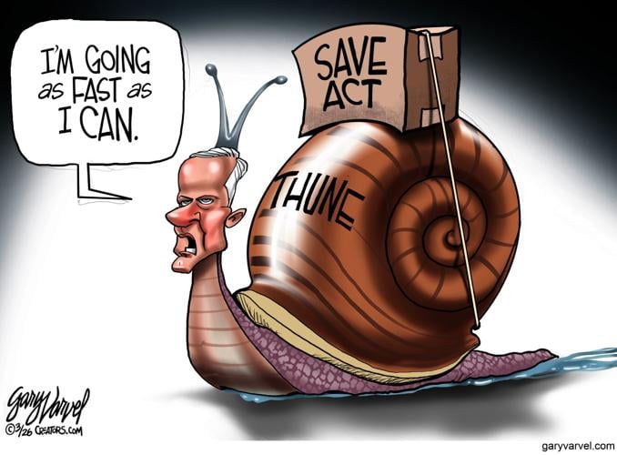 Gary Varvel for Mar 09, 2026