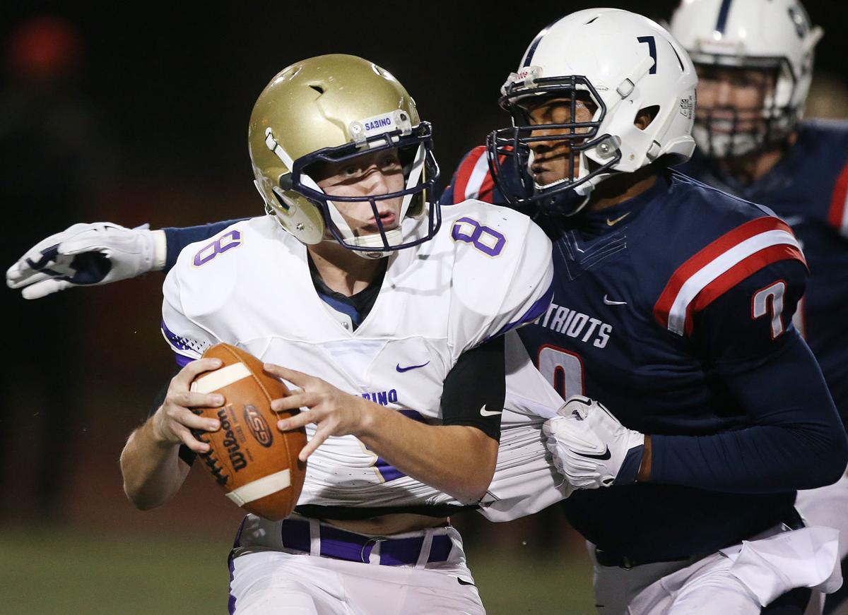 Sabino vs. Queen Creek American Leadership Academy in the 3A high school football championship