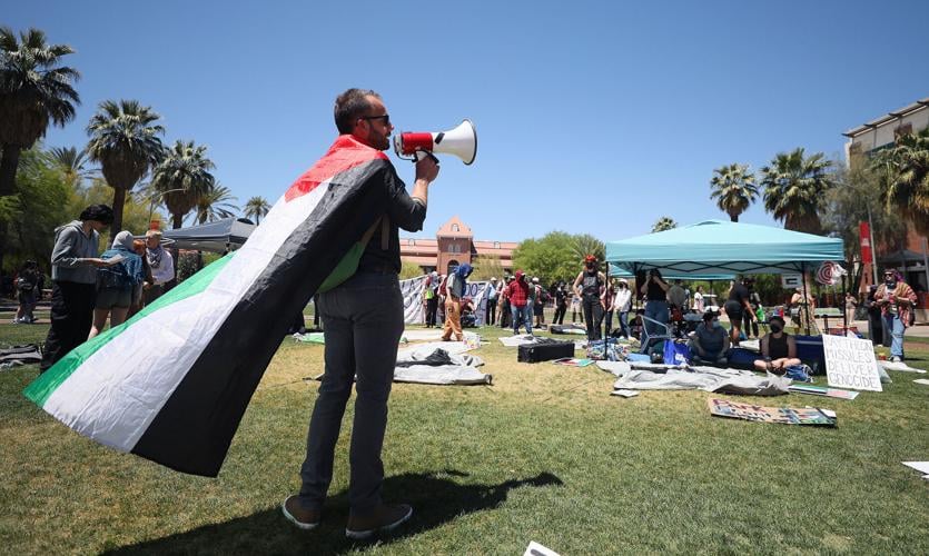 Pro-Palestinian 'encampment' at UA