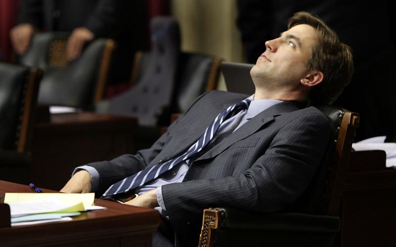 Rep. Jay Barnes attends final day of 2013 legislative session