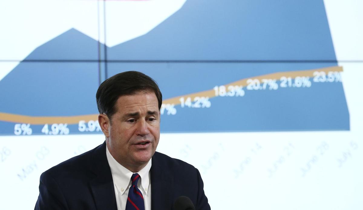 Arizona Gov. Doug Ducey, COVID-19