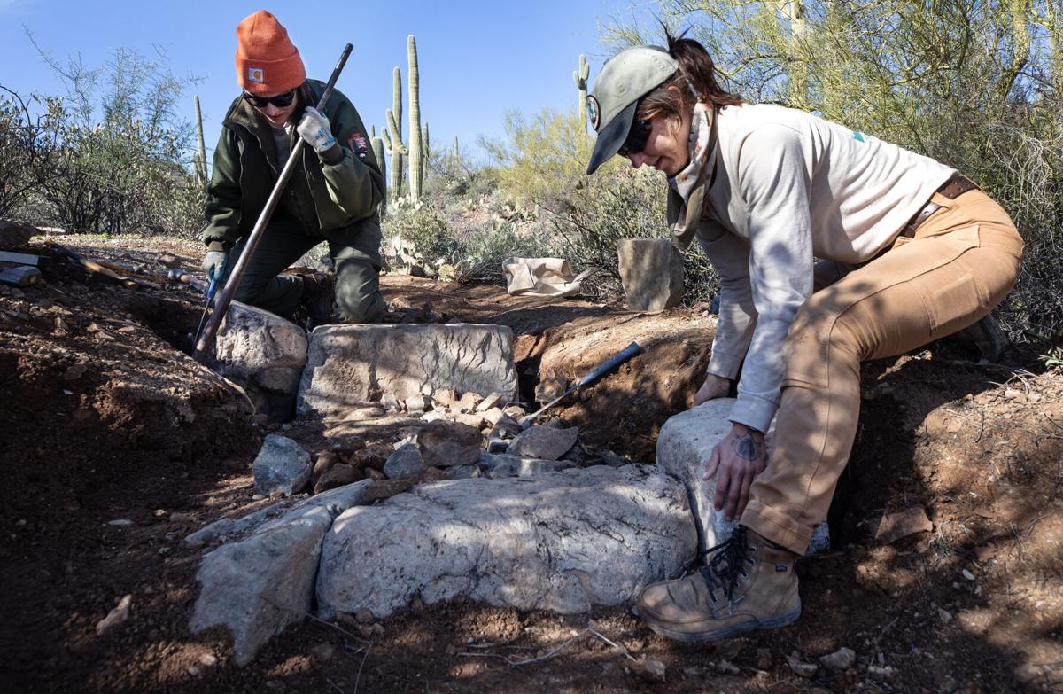 Trail maintenance, Saguaro National Park
