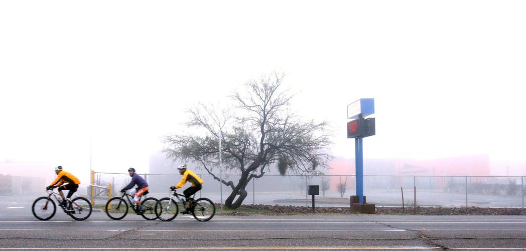 Stunning photos of Tucson fog