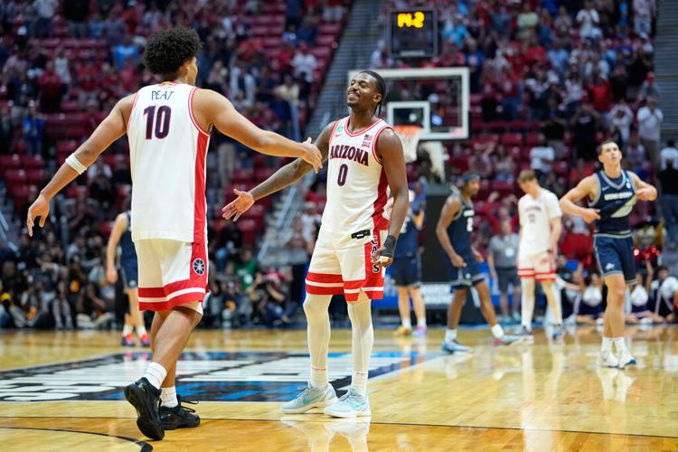 Arizona men's basketball vs. Utah State, NCAA Tournament second round | March 22, 2026