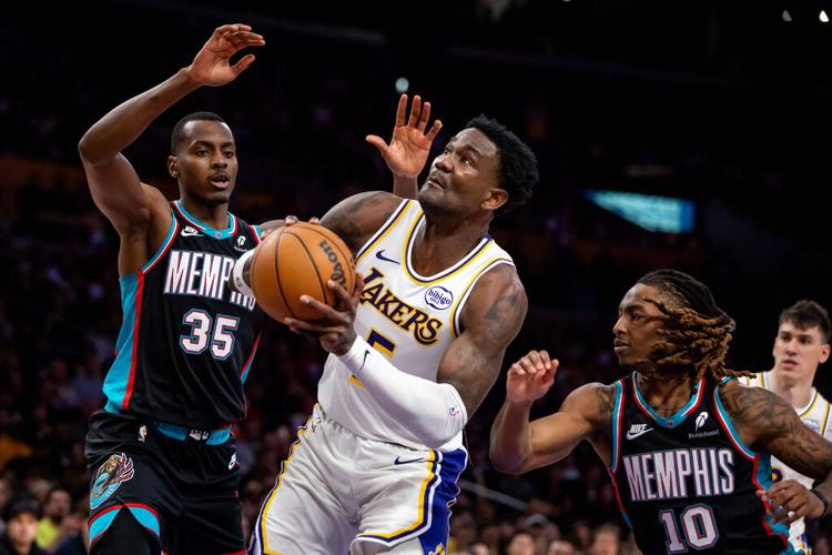 Grizzlies Lakers Basketball