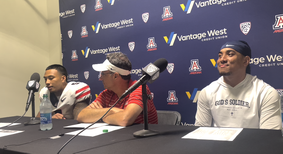 VIDEO: Jedd Fisch, Noah Fifita And Jacob Manu Discuss Arizona's Win ...