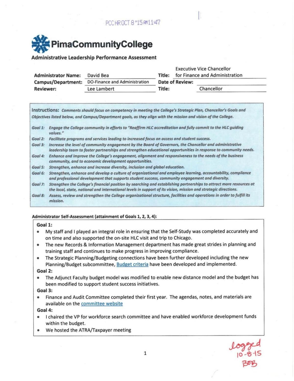 Exec review: David Bea