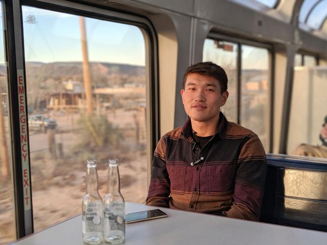 Di Li, 29, has been traveling after quitting his job as an electrical engineer in California. When the weather in Chicago turned cold, he hopped aboard the Southwest Chief and headed home to Los Angeles to repack his bags.