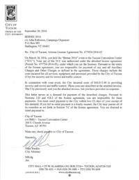 Ltr. - demand payment  Sanders