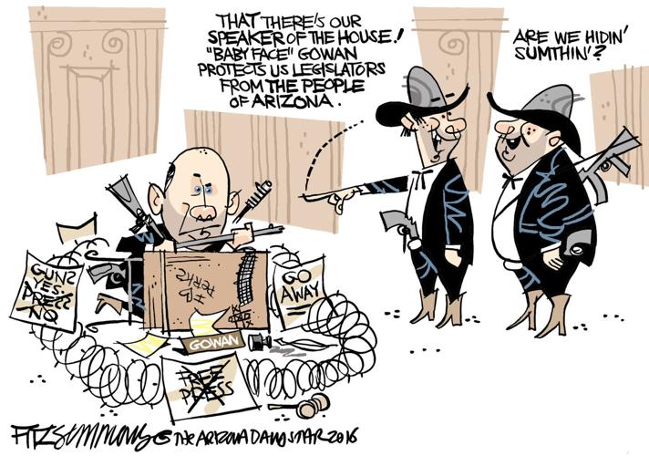 Daily Fitz Cartoon: Gowan