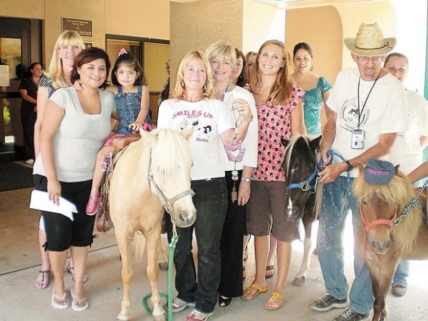 Her ponies, horses carry happiness to ailing kids  