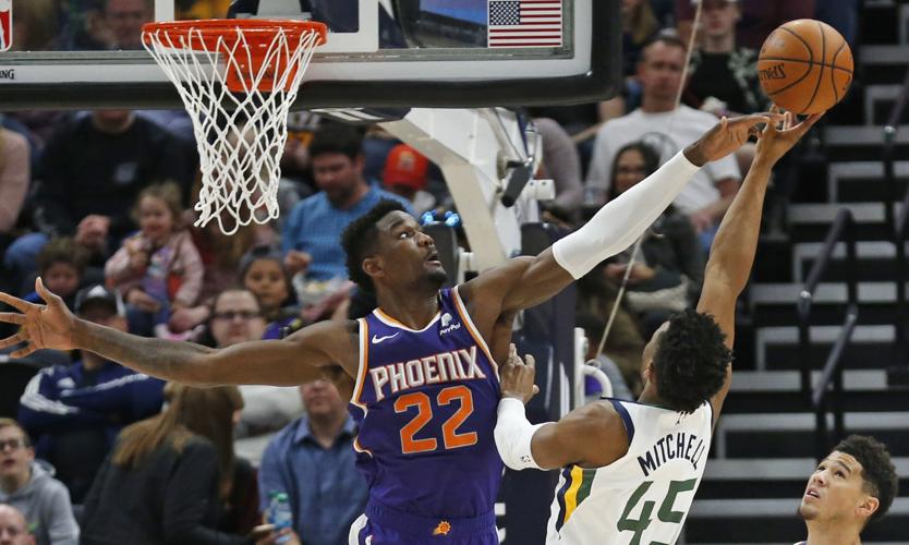 Suns Jazz Basketball