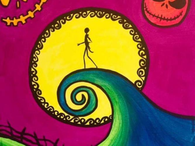 Cosmic Night Jack Skellington with Creative Tribe