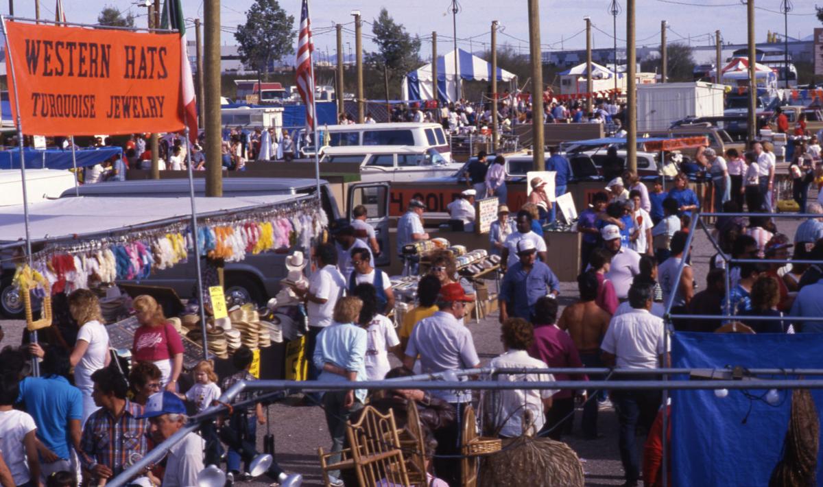 Photos Tanque Verde Swap Meet in Tucson through the years Retro