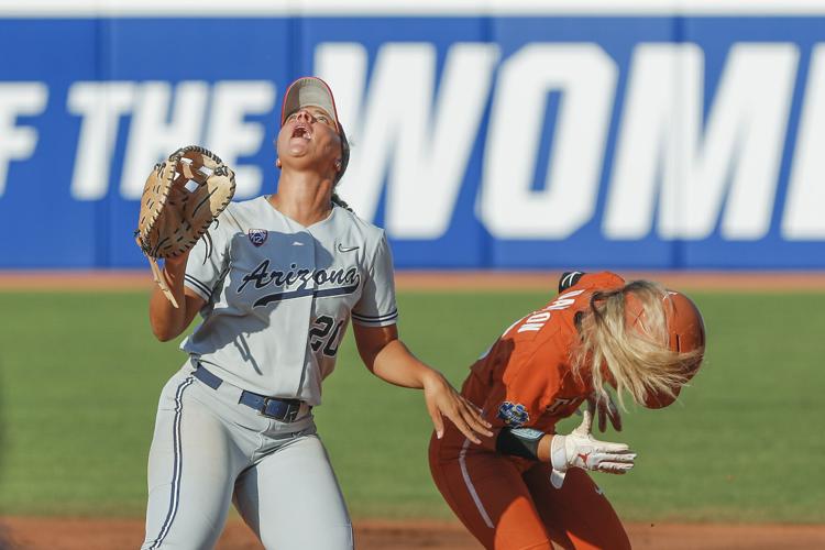 WCWS Arizona Texas Softball