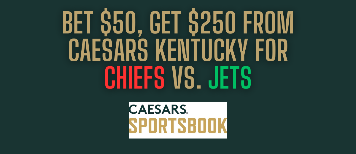 Caesars Chiefs Jets SNF