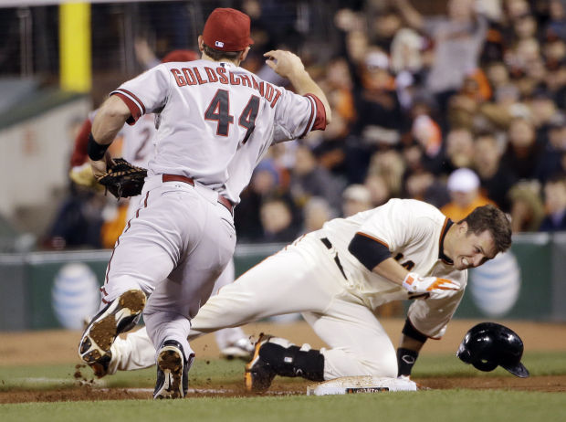 Diamondbacks at Giants, April 10