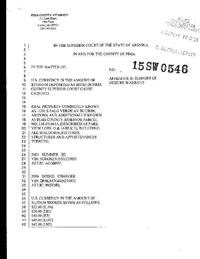 Search warrant affidavit