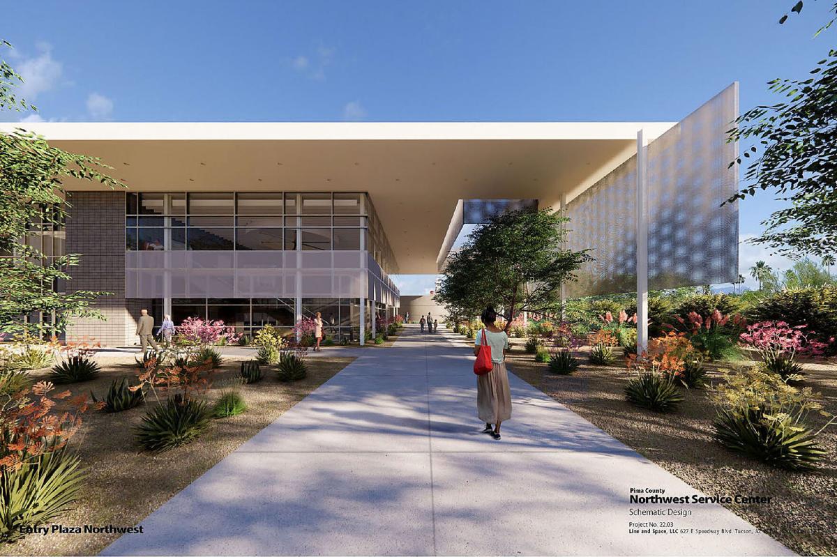 New Pima County building will feature remnants of previous bowling alley