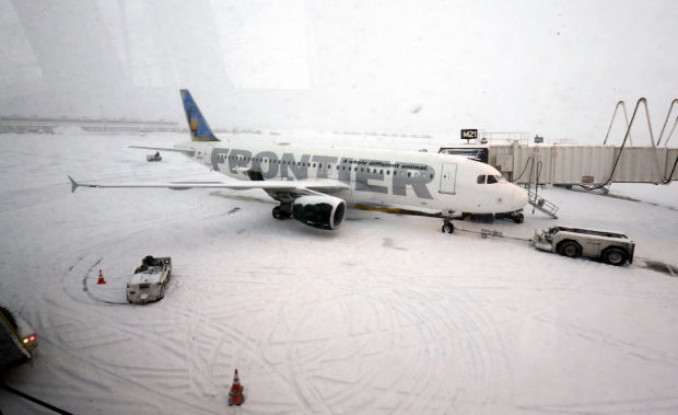 Winter weather storms in - again
