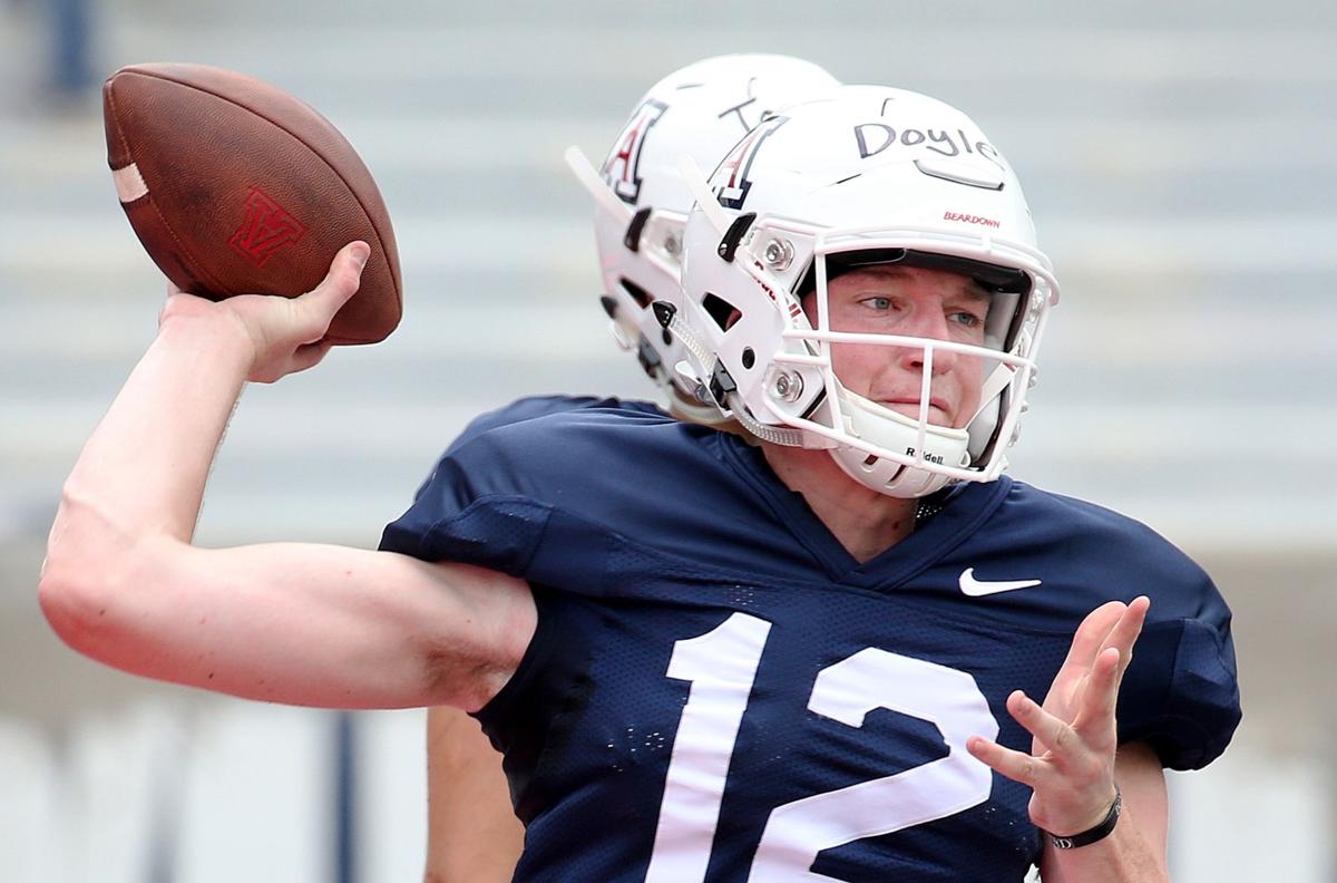 Arizona Wildcats football practice