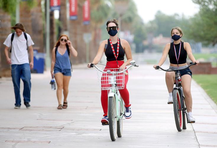 First day of classes at University of Arizona