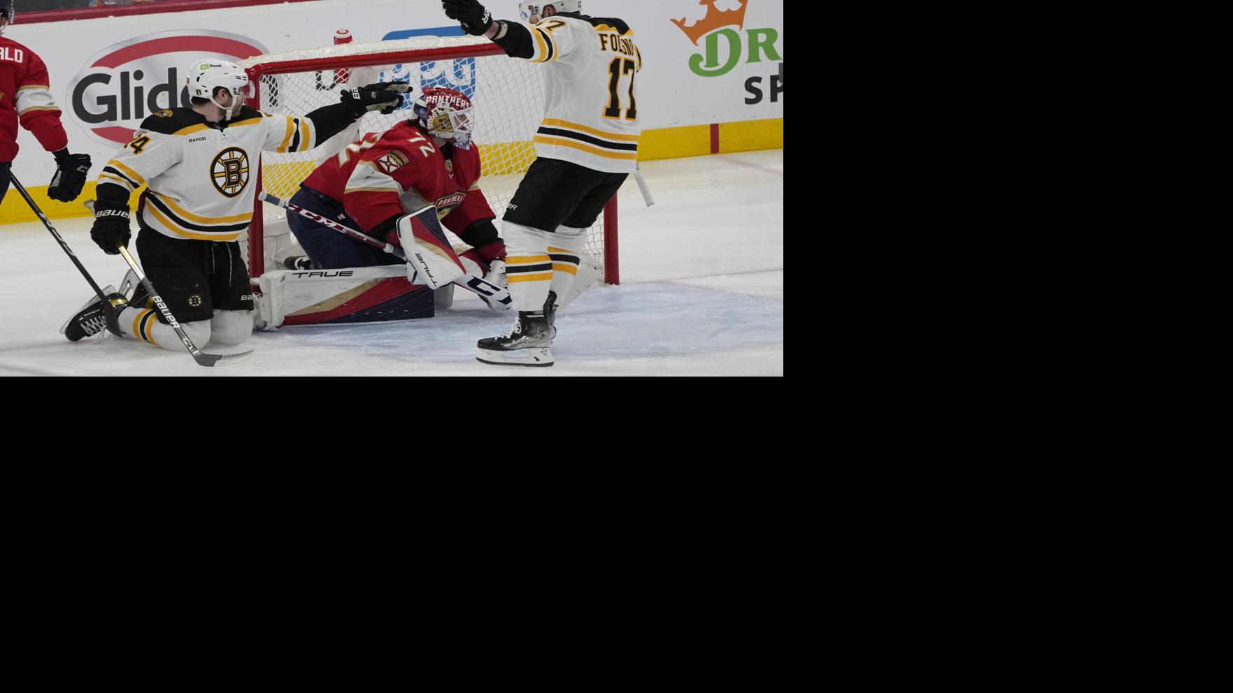 Bruins win second straight game in Florida for 3-1 series lead