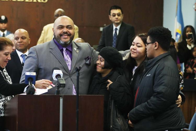 Gilliam sworn-in as AC mayor