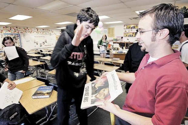 Election provides real-life civics lesson  