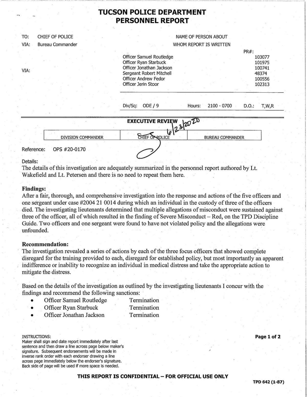 Tucson Police Reports Today - eqz3y19