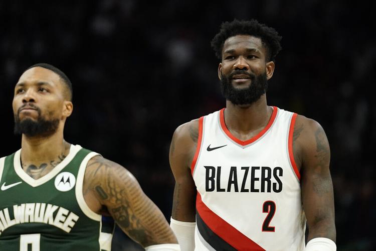 Trail Blazers Bucks Basketball