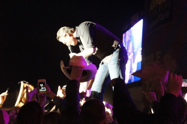 Bonding with the fans