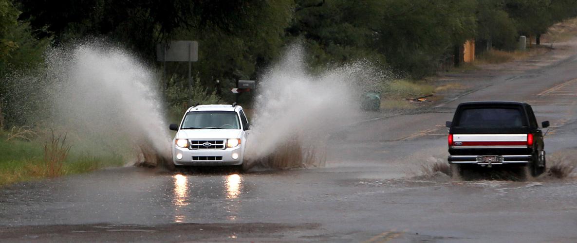 October rain and hail storms